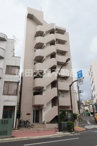 スカイコート大森山王の外観