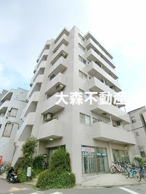 スカイコート大森山王の外観