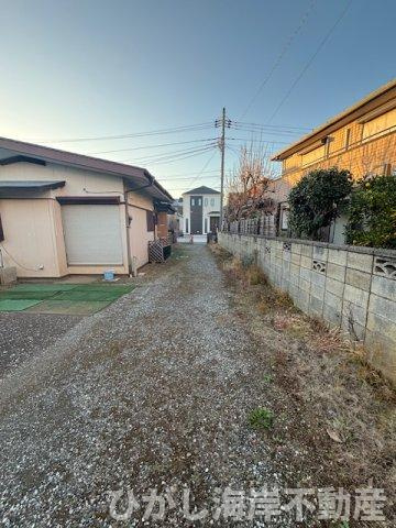 茅ヶ崎市下町屋2丁目　売地の外観|古家解体前　現地外観