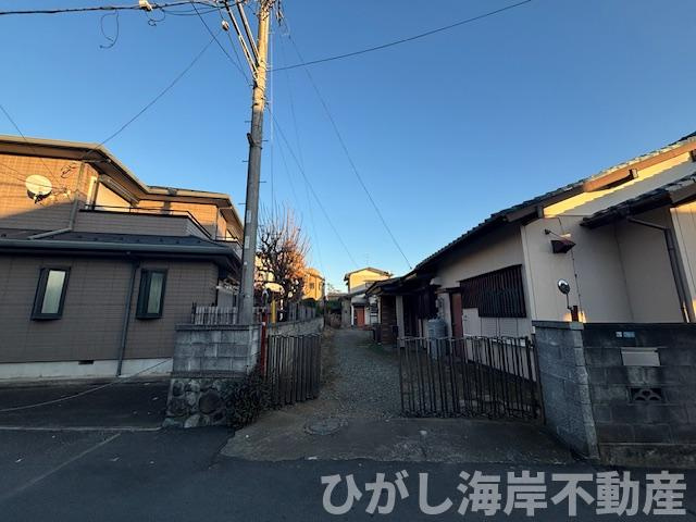 茅ヶ崎市下町屋2丁目　売地の外観|古家解体前　現地外観