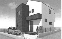 【仲介手数料無料】ル・ヴェールコート小手指全１棟所沢市新築住宅は西武ハウジングの外観パース