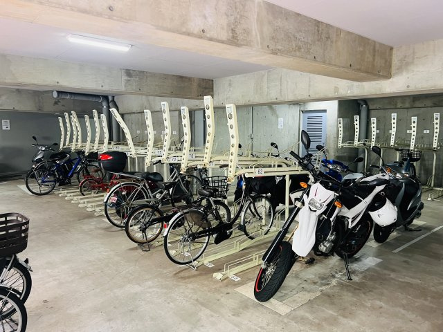 サンヴェール垂水星ヶ丘の駐輪場