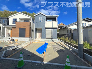 【外観】 | まもなく完成。ご内覧は可能です。ご見学はプラス不動産販売にお任せ下さい。