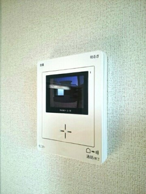 【セキュリティ】 | サンビレッジⅢ | モニター付きインターホンです