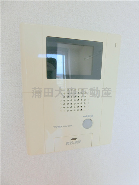 クレイシア西蒲田の設備|TVモニター付オートロック