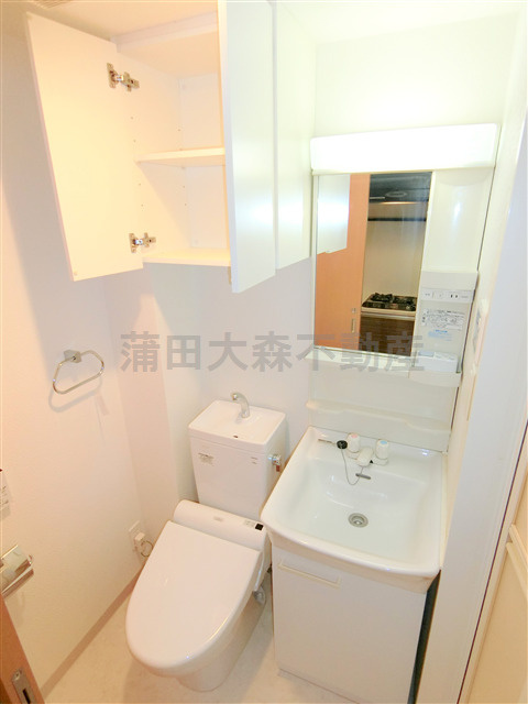 クレイシア西蒲田の洗面所