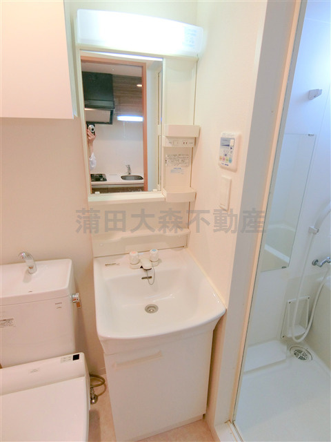 クレイシア西蒲田の洗面所|独立洗面台