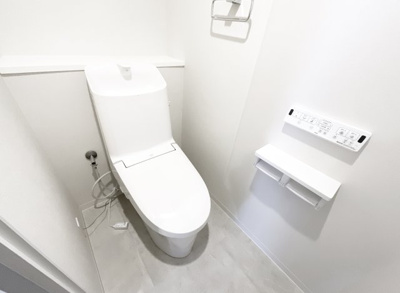 【トイレ】 | グラン・ドムール伏見桃山 | 衛生面では特に気になるトイレですが、こちらも新調していますので気持ちよくお使い頂けます。