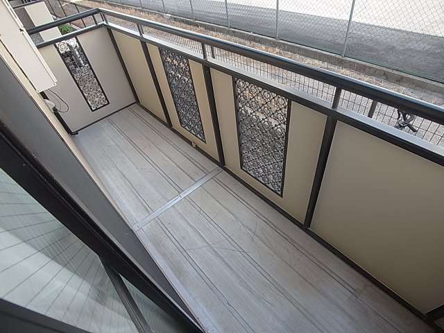 ハイツ平成のバルコニー|日当たりの良いバルコニー