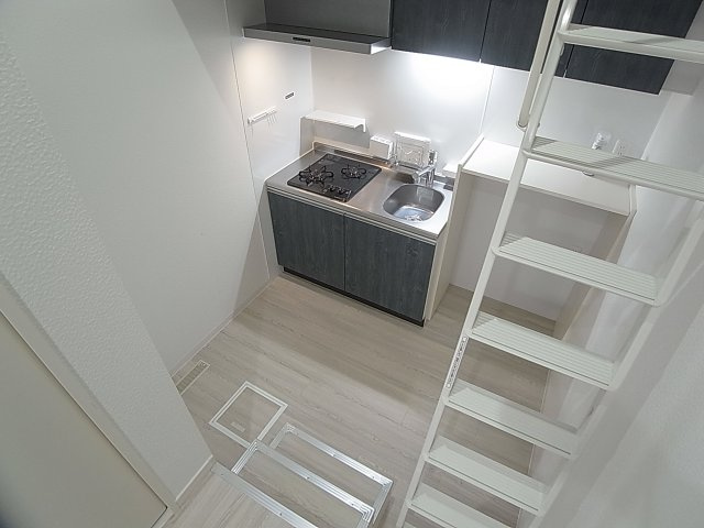 あんしん+池田上町の内装|キッチンスペースはゆったりしてます