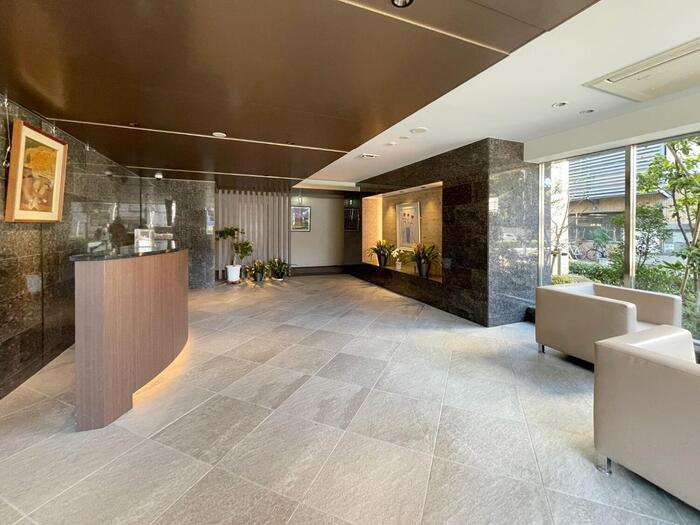 D-room早稲田のロビー