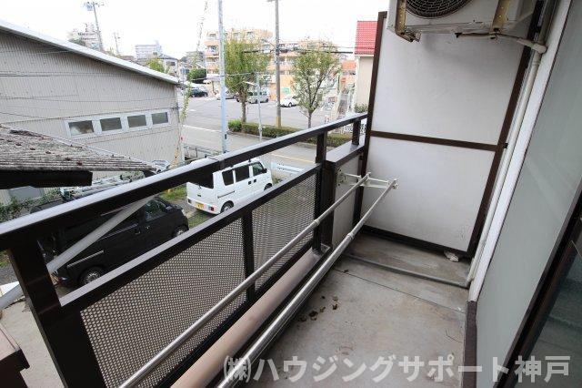 サンシャⅡのバルコニー