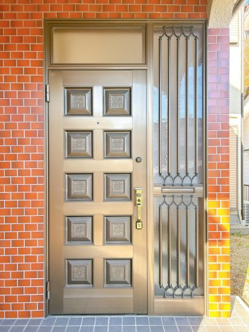 リフォーム中古戸建　岐阜市福富天神前　平成元年築の玄関