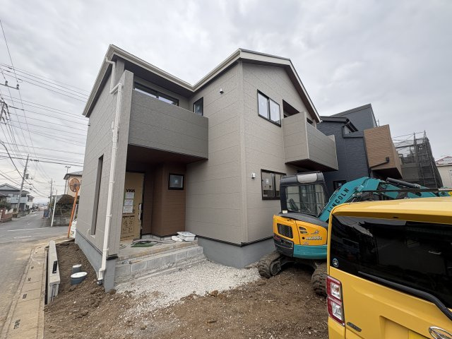 【前面道路含む現地写真】 | 深谷市上野台第23　Livele Garden.s　新築戸建　全4棟　1号棟 | 12/12撮影