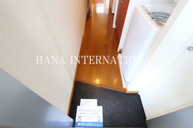 レオパレスグランツⅡの玄関