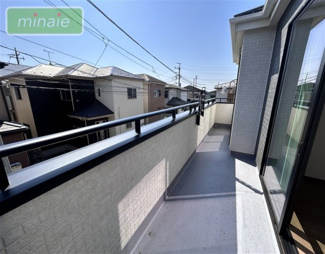 【バルコニー】 | 保育園8分　小学校11分　コンビニ3分　習志野台　2区画　B号棟　 | 同タイプ