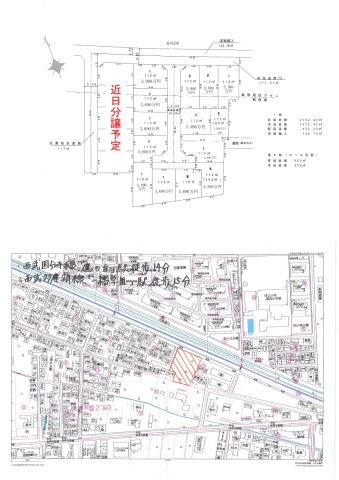 【Heartfull Town】国分寺市北町３丁目　全12区画の土地図|飯田産業による全19区画の大規模開発分譲地です。近々建売住宅として公開されます。