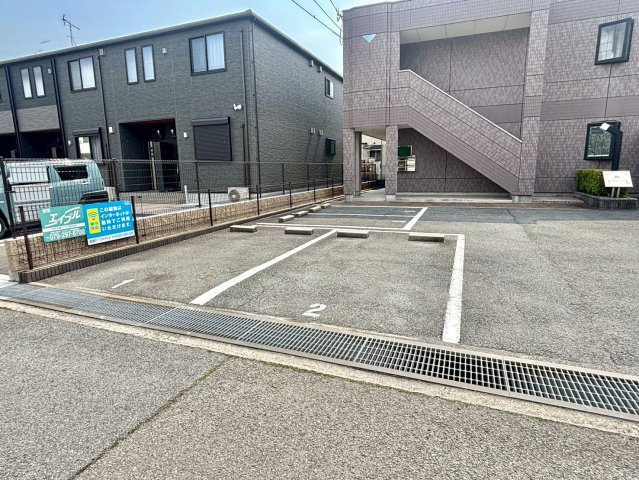 RIVERしらさぎの駐車場