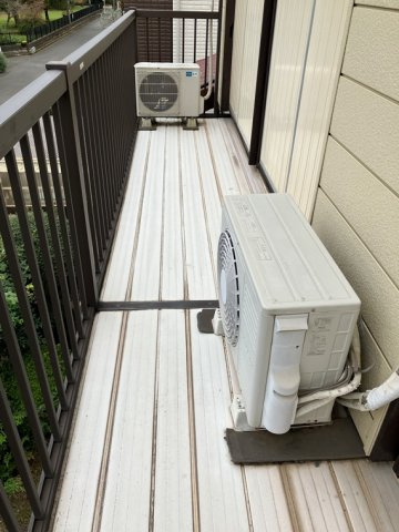 北入曽戸建のバルコニー