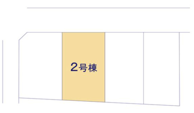 【区画図】 | 深谷市上野台第23期　Livele Garden.s　新築戸建　全4棟　2号棟