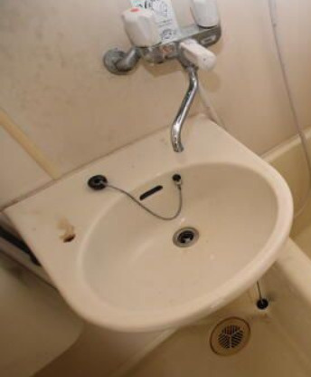 ハイツ小野の洗面所