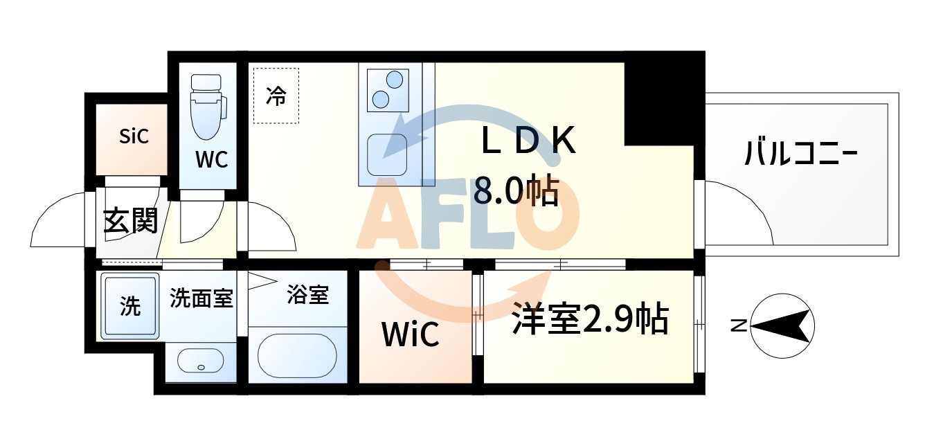 セレニテ東梅田アリエの間取り|セレニテ東梅田アリエ　間取り