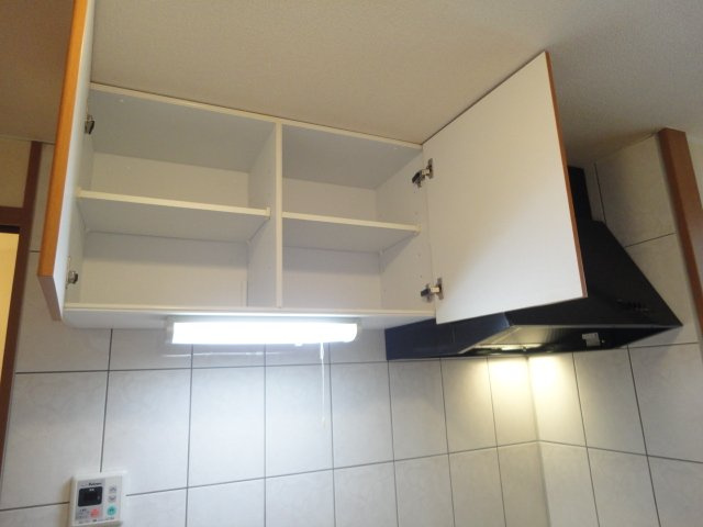 ＡＵＴＨＯＲ千草　Ⅱのキッチン|上部収納