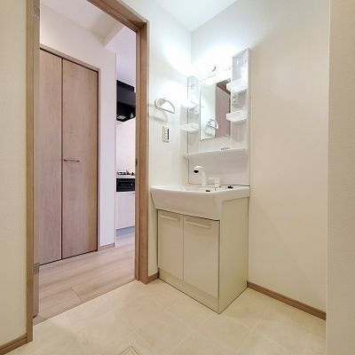 セレン神園の独立洗面台