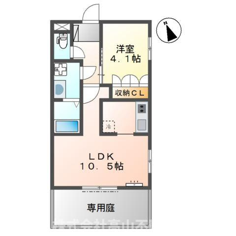 メゾンド・エスペランスⅢの間取り