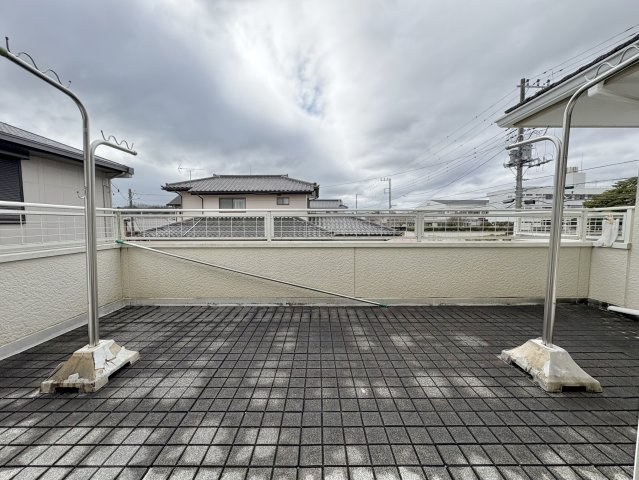 日立市川尻町　中古戸建のバルコニー