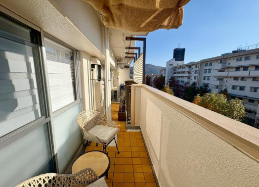 【バルコニー】 | S52135－東大路高野第2住宅第5号棟