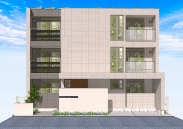 ＭＡＩＳＯＮ　ｄｅ　Ｃｈａｔｏｎ　Ａｂｅｎｏの外観パース