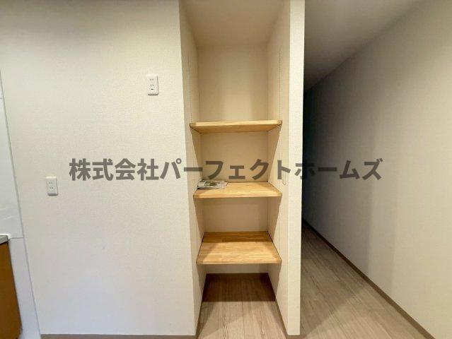 西禁野2丁目戸建　賃貸の収納|ちょっとした収納スペースも充実しています