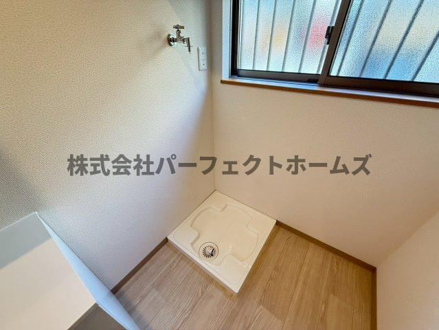 西禁野2丁目戸建　賃貸の設備|洗濯機置場です