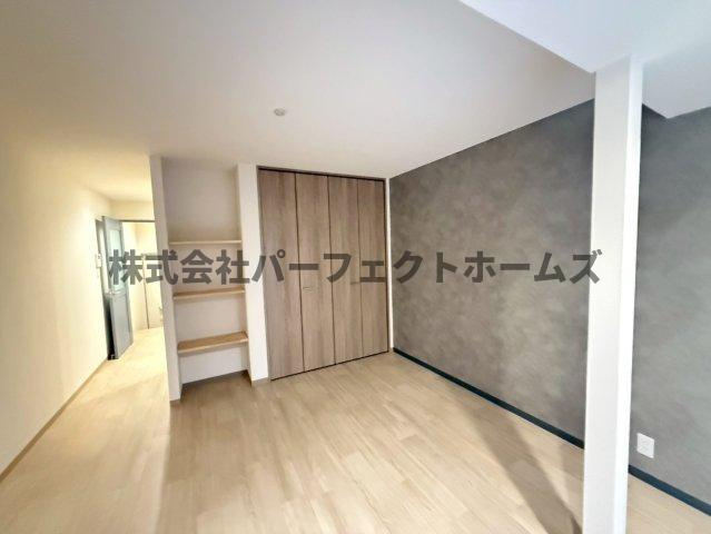 西禁野2丁目戸建　賃貸の洋室|落ち着いた色調の洋室です