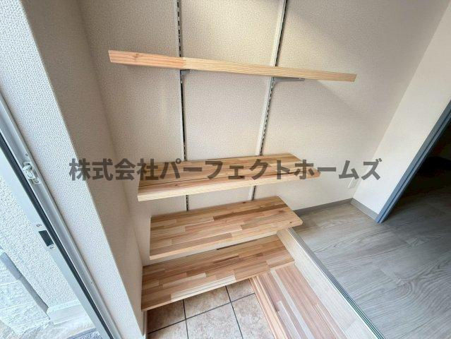 西禁野2丁目戸建　賃貸の収納|専用の収納スペースです