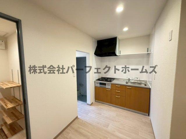 西禁野2丁目戸建　賃貸のキッチン|お料理しやすいキッチンです