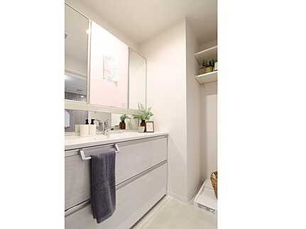 クレアシティ段原リバーパークの独立洗面台