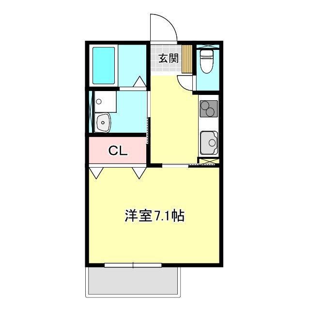 ロイヤルハイツ上本町の間取り