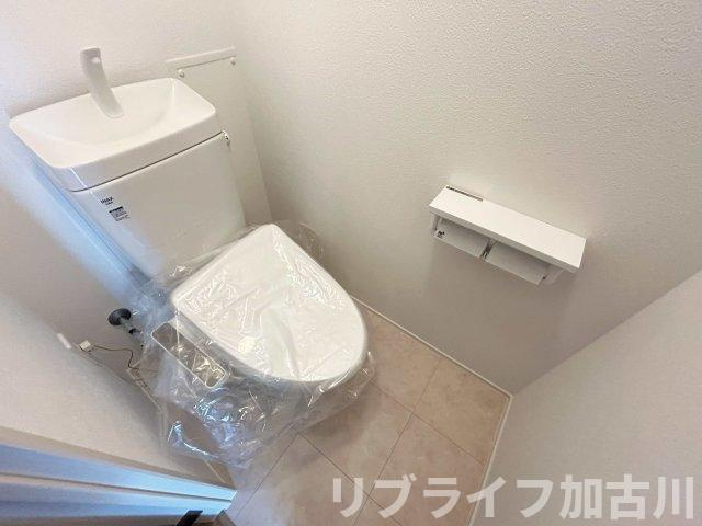 ロイヤルハイツ上本町のトイレ