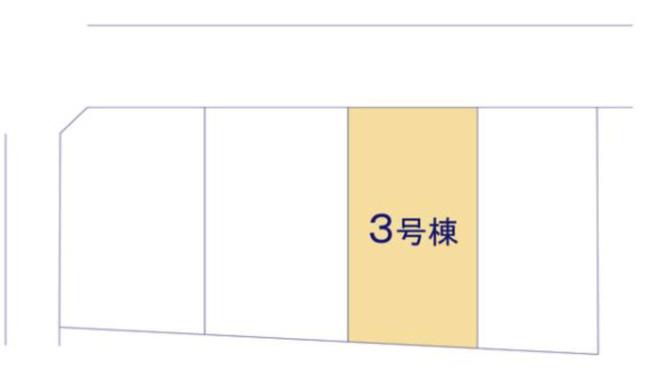 【区画図】 | 深谷市上野台第23　Livele Garden.s　新築戸建　全4棟　3号棟