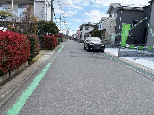【前面道路含む現地写真】 | 深谷市上野台第23　Livele Garden.s　新築戸建　全4棟　3号棟