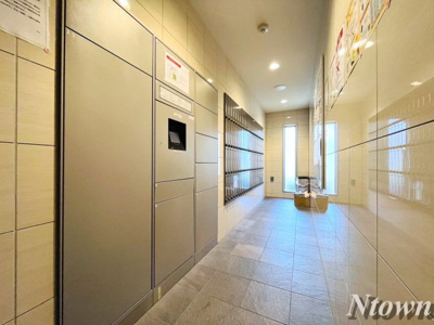 【ロビー】 | プレサンスNAGOYAファスト | 清潔なロビーです