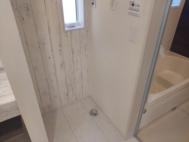 宝塚市泉町新築一戸建の洗面所|洗濯機置場