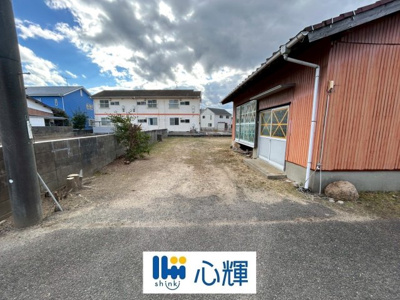 【外観】 | 宇部市黒石北2丁目土地／家屋付き・現況渡し・約87坪 | 現地（2025年12月4日撮影）