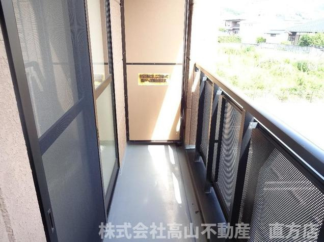 グリーンヒルズのバルコニー