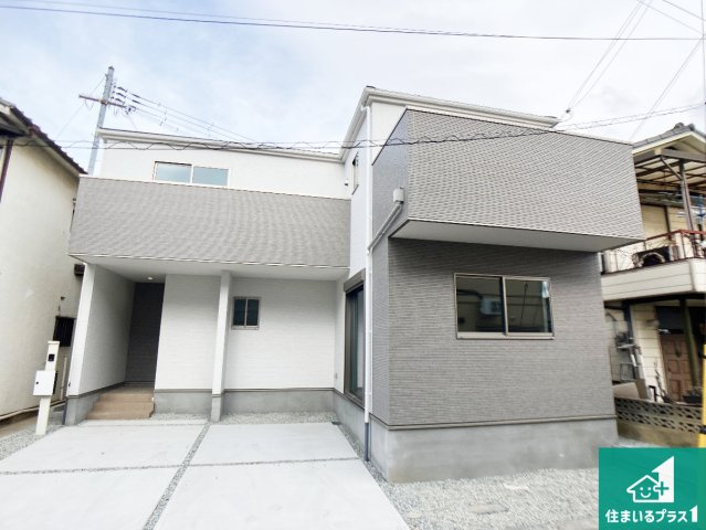 加古川市加古川町中津　第19期　新築一戸建ての外観|安心の10年保証！外観を美しく保ち、雨水で汚れを落とします！気になることがありましたら、お気軽にお問い合わせください！