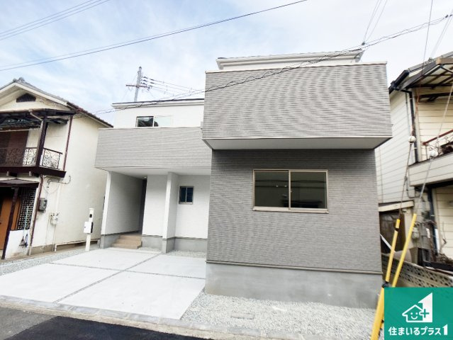 加古川市加古川町中津　第19期　新築一戸建ての外観|お客様に長く安心して住んでいだだける事にこだわった家づくり！住んでからのアフターサービスにもしっかりと取り組んでいます！