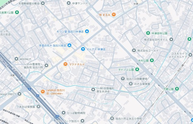 加古川市加古川町中津　第19期　新築一戸建ての地図