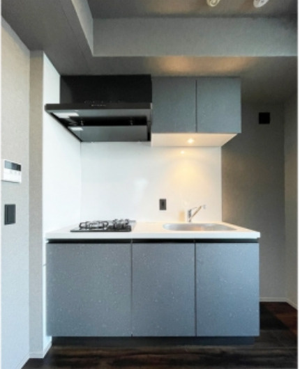 デュオフラッツ池尻大橋　新築　ペット相談　礼金0　最上階のキッチン